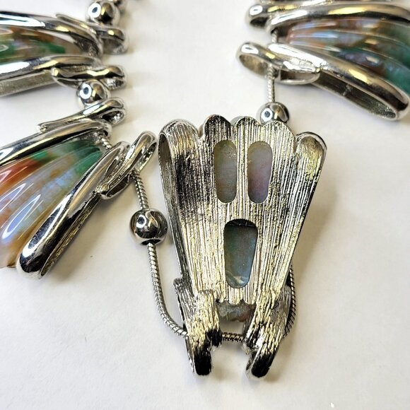 Colourful Bib Statement Necklace - Picture 6 of 16